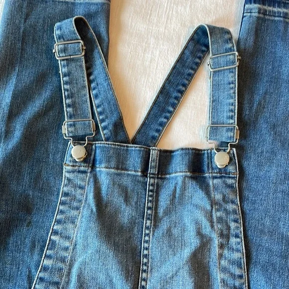 Madewell Blue Denim Overalls - Picture 4 of 7